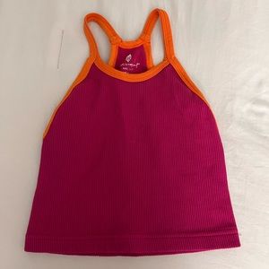 Free People Movement Ribbed Halter Top